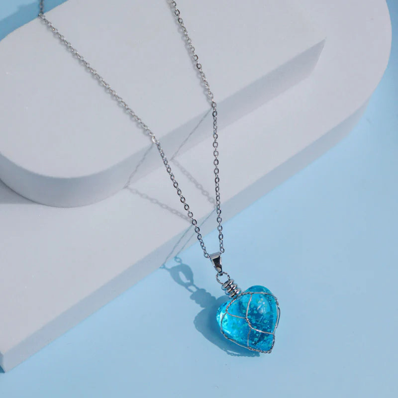 Glowing Heart Necklace