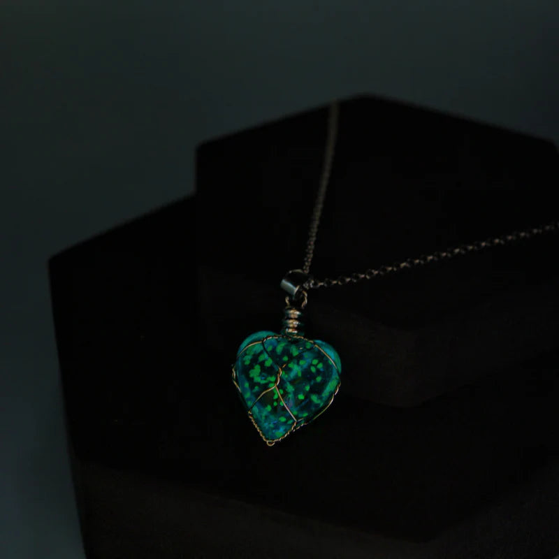 Glowing Heart Necklace